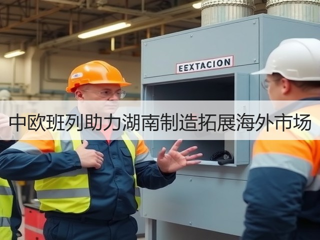 中欧班列助力湖南制造拓展海外市场(图2)