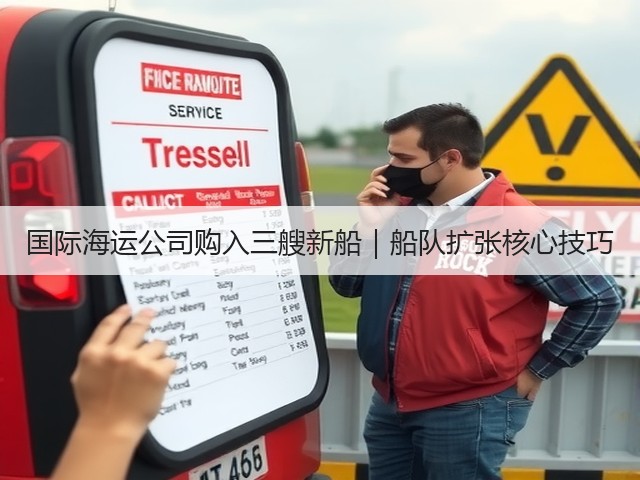 国际海运公司购入三艘新船｜船队扩张核心技巧(图3)