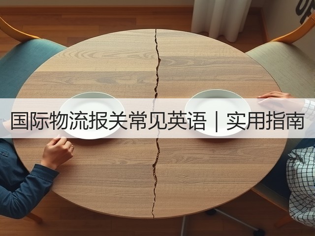 国际物流报关常见英语｜实用指南(图2)