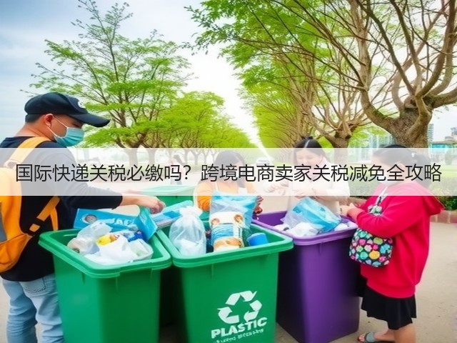 国际快递关税必缴吗？跨境电商卖家关税减免全攻略(图1)