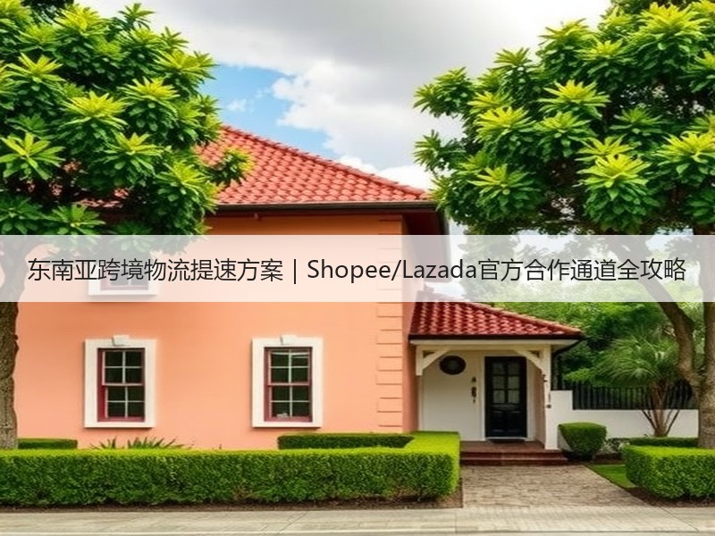 东南亚跨境物流提速方案｜Shopee/Lazada官方合作通道全攻略