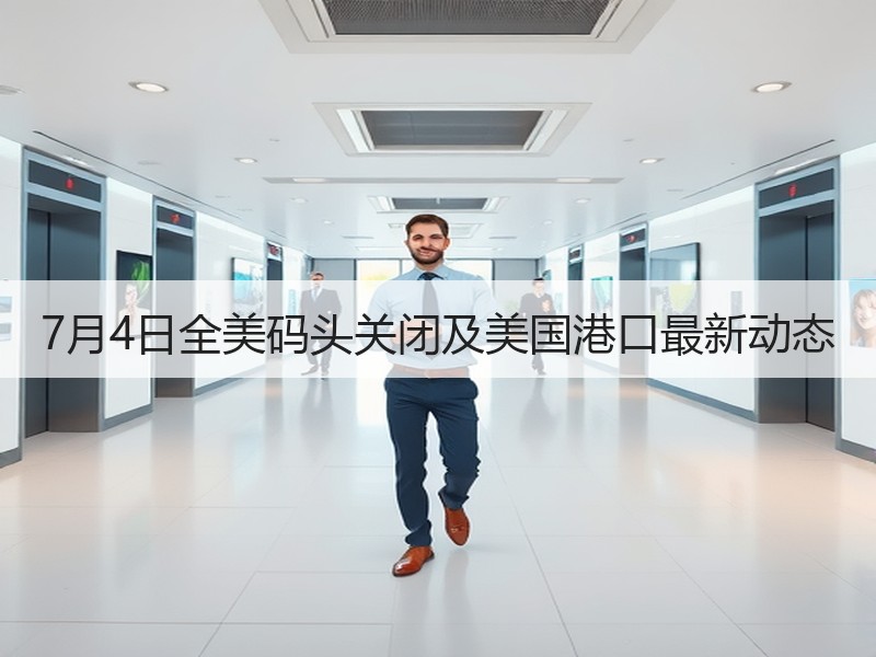 7月4日全美码头关闭及美国港口最新动态 7月4日全美码头关闭及美国港口最新动态