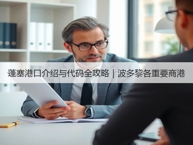蓬塞港口介绍与代码全攻略｜波多黎各重要商港(图1)