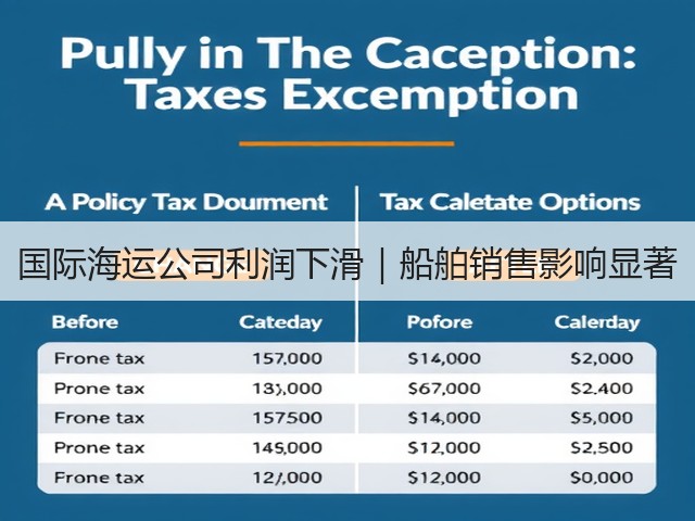 国际海运公司利润下滑｜船舶销售影响显著(图2)