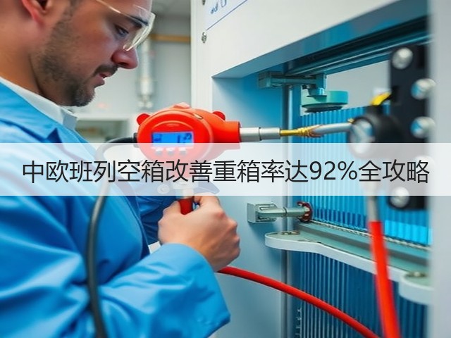 中欧班列空箱改善重箱率达92%全攻略(图3)