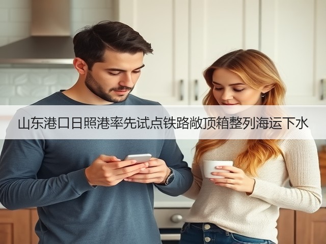 山东港口日照港率先试点铁路敞顶箱整列海运下水(图1) 山东港口日照港率先试点铁路敞顶箱整列海运下水(图1)