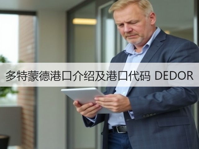 多特蒙德港口介绍及港口代码 DEDOR(图2) 多特蒙德港口介绍及港口代码 DEDOR(图2)