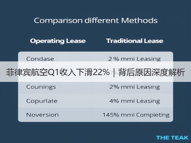 菲律宾航空Q1收入下滑22%｜背后原因深度解析(图3)