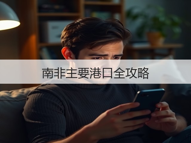 南非主要港口全攻略(图1)