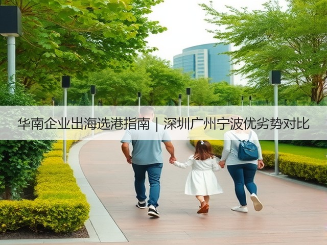 华南企业出海选港指南|深圳广州宁波优劣势对比(图2) 华南企业出海选港指南|深圳广州宁波优劣势对比(图2)