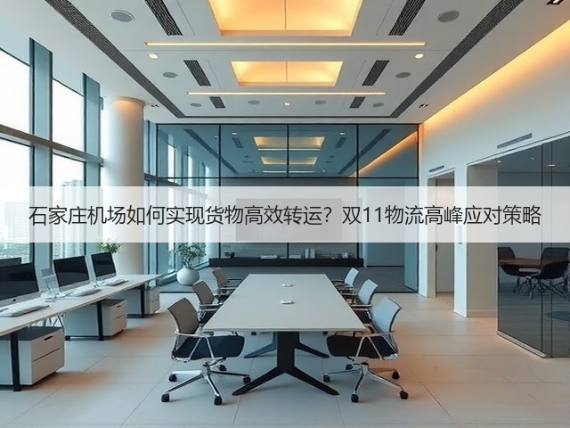 石家庄机场如何实现货物高效转运?双11物流高峰应对策略(图2) 石家庄机场如何实现货物高效转运?双11物流高峰应对策略(图2)