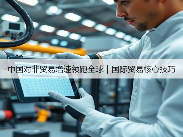 中国对非贸易增速领跑全球｜国际贸易核心技巧(图1)