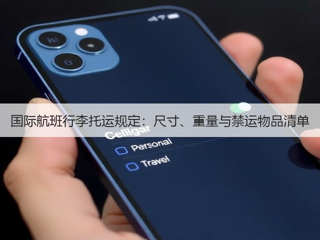 国际航班行李托运规定:尺寸、重量与禁运物品清单(图1) 国际航班行李托运规定:尺寸、重量与禁运物品清单(图1)